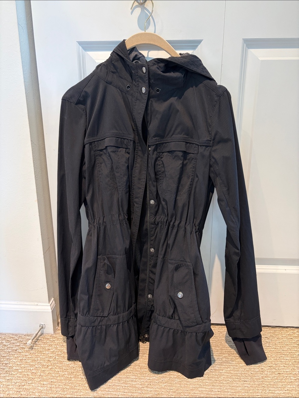 Lululemon jacket water resistant